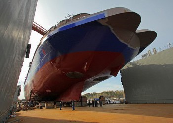Спущен на воду ледокол «Новороссийск»