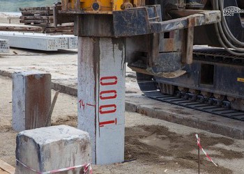 В основание керченского моста забита 1000-я свая