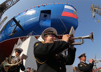 Спущен на воду атомный ледокол «Арктика»