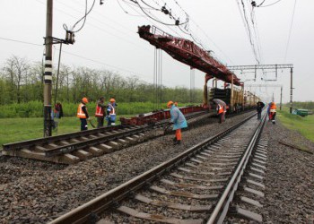 На Крымской железной дороге начался капитальный ремонт пути