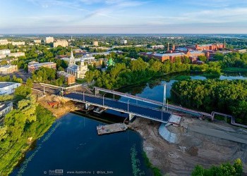 Мост через реку Которосль открыт в Ярославле