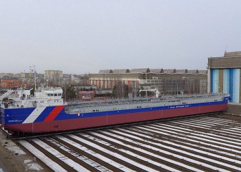 Завод «Красное Сормово» спустил на воду танкер проекта RST 27 «Балт Флот 11» для ООО «БФ Танкер»