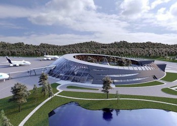 На Камчатке заложили первый камень на месте строительства аэротерминала