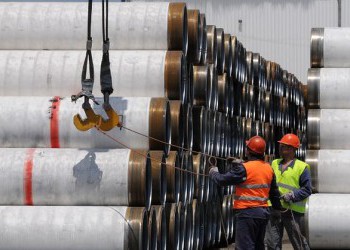 Началось строительство приемного терминала газопровода