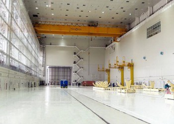 Ракета «Союз-2.1а» размещена в монтажно-испытательном корпусе космодрома Восточный
