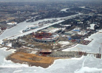 В Санкт-Петербурге началось строительство станции метро «Новокрестовская»
