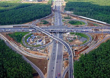 В Москве открыта 75-я эстакада с 2011 года