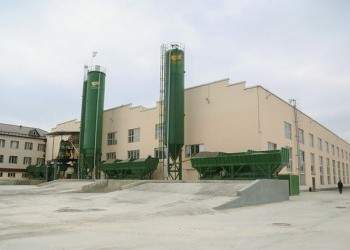После реконструкции открыли завод по производству сборно-монолитного бетона