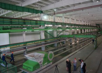 В Омске запустили новую линию крупнопанельного домостроения