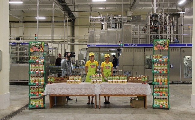 В Самаре открылся завод по производству соков