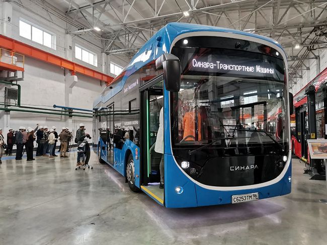 завод по производству троллейбусов и электробусов