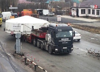 В Карачаево-Черкесию доставили зеркало для самого большого телескопа в Европе