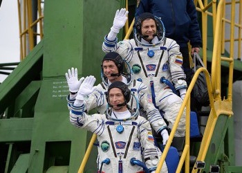 К МКС стартовал «Союз» с российско-американским экипажем