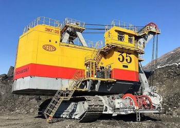 ЭКГ-35: в России создан экскаватор с самым большим ковшом