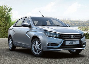 LADA Vesta вышла на первое место сегменте автомобилей «среднего класса»