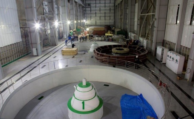 Первые гидроагрегаты Нижне-Бурейской ГЭС испытаны на холостом ходу 