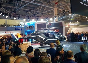 В Москве представлен новый легкий многоцелевой российский вертолет