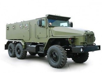 Первая партия новых защищенных автомобилей "Урал-4320ВВ" передана МВД