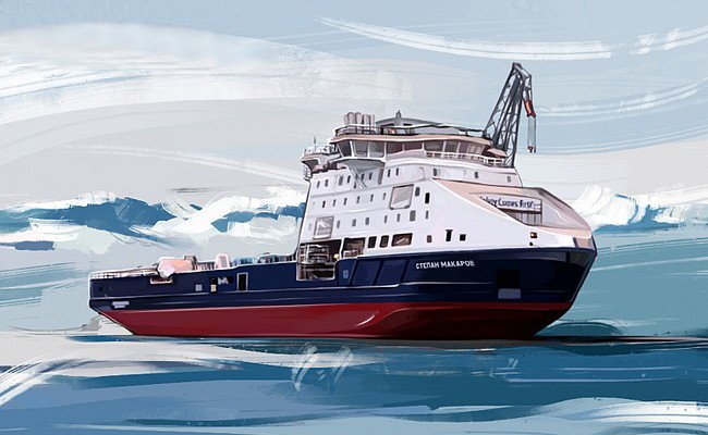 Арктический бум РФ: спущен на воду новейший проект Aker ARC 121