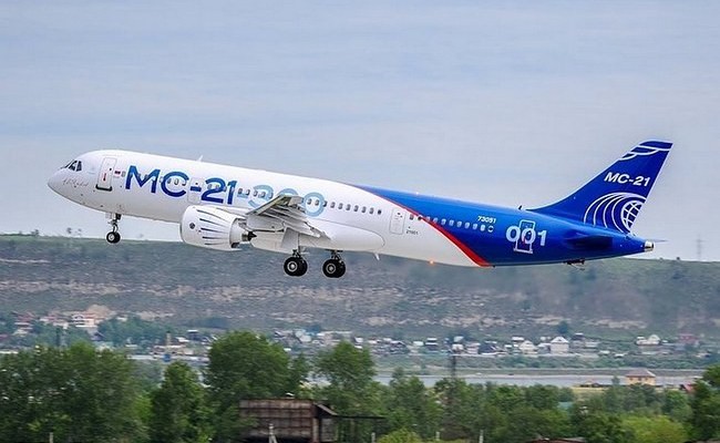 Состоялся третий полет нового пассажирского самолета МС-21