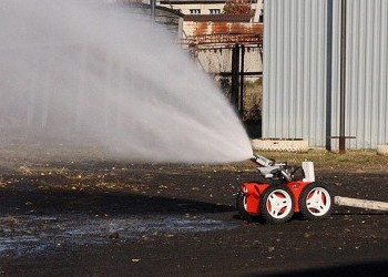 В Курганской области изготовили первую партию противопожарных роботов