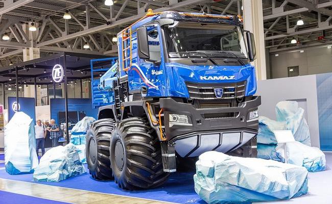 Новый КАМАЗ-Арктика с кабиной К5 представлен на Комтранс-2019