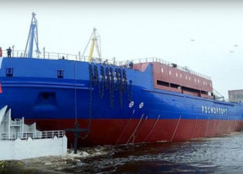 Спущен на воду ледокол «Виктор Черномырдин»