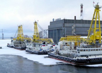 Строительство плавучих кранов на СФ «Алмаз»