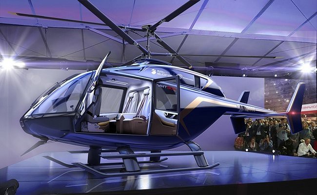 Новый российский вертолет VRT500 представлен на Миланской неделе дизайна