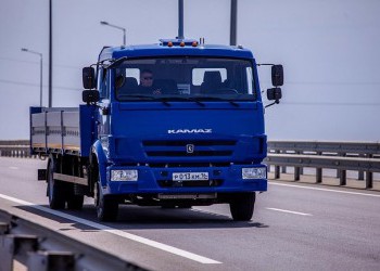 На автоподходе к Крымскому мосту завершились испытания отечественного беспилотного транспорта