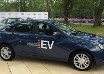 АвтоВАЗ показал электрическую LADA Vesta