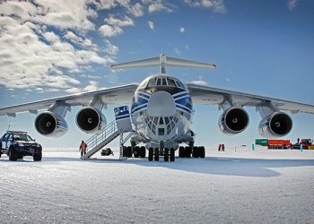 Завершен очередной этап испытаний самолета Ил-76ТД-90ВД в Антарктиде