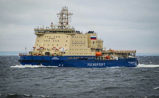 Новый ледокол «Виктор Черномырдин» передан Росморпорту