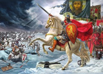 День победы русских воинов князя Александра Невского над немецкими рыцарями на Чудском озере