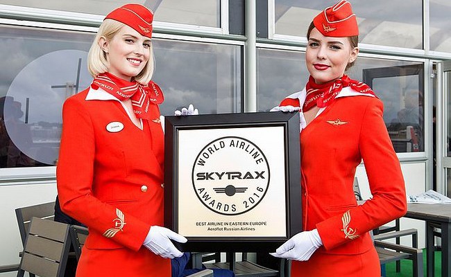 Аэрофлот назван лучшей авиакомпанией в Европе на вручении премии Business Traveller Russia and CIS Awards