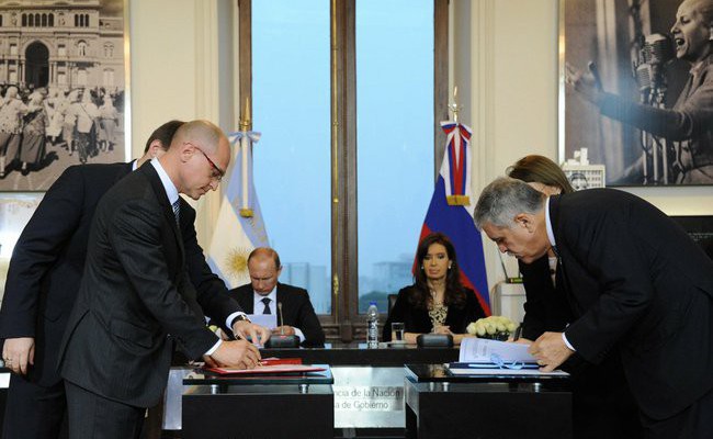 Аргентина подписала соглашение по ядерному сотрудничеству с Россией