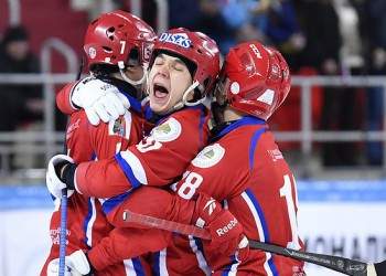 Сборная России по хоккею с мячом стала 11-кратным чемпионом мира