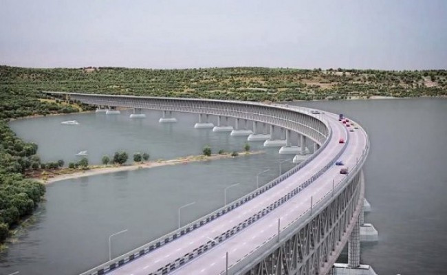 Презентация моста через Керченский пролив
