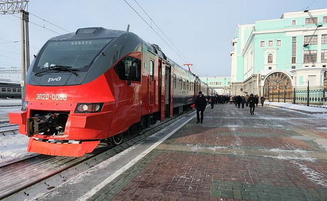 Новые электрички вышли на линию в Новосибирской области