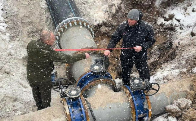 ВСК Министерства обороны России запустила новый водовод к Донецку