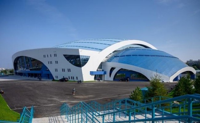В Иркутске состоялось открытие ледового дворца «Байкал»