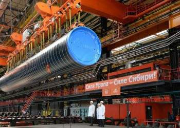 ЧТПЗ отгрузил трубы для сварки первого стыка газопровода «Сила Сибири»