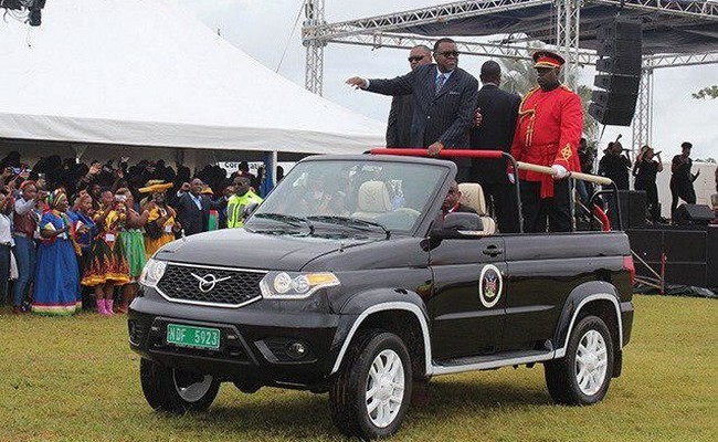 Африканский «Кортеж»: кабриолет УАЗ «Патриот» покоряет мир
