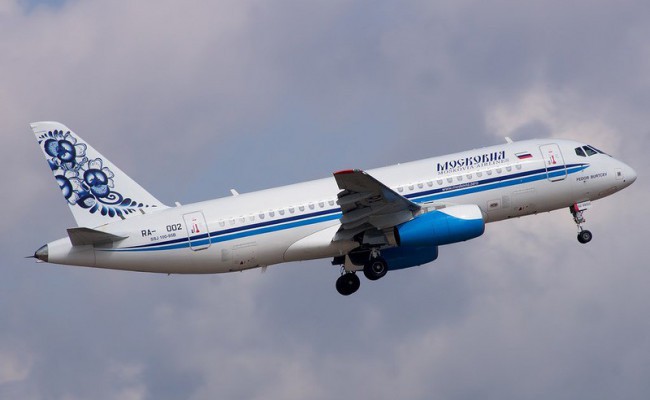 Авиакомпании «Московия» передан третий самолёт Sukhoi Superjet 100