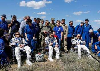Союз ТМА-19М благополучно вернулся на Землю