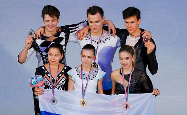 Российские пары заняли весь пьедестал в финале юниорского Гран-при